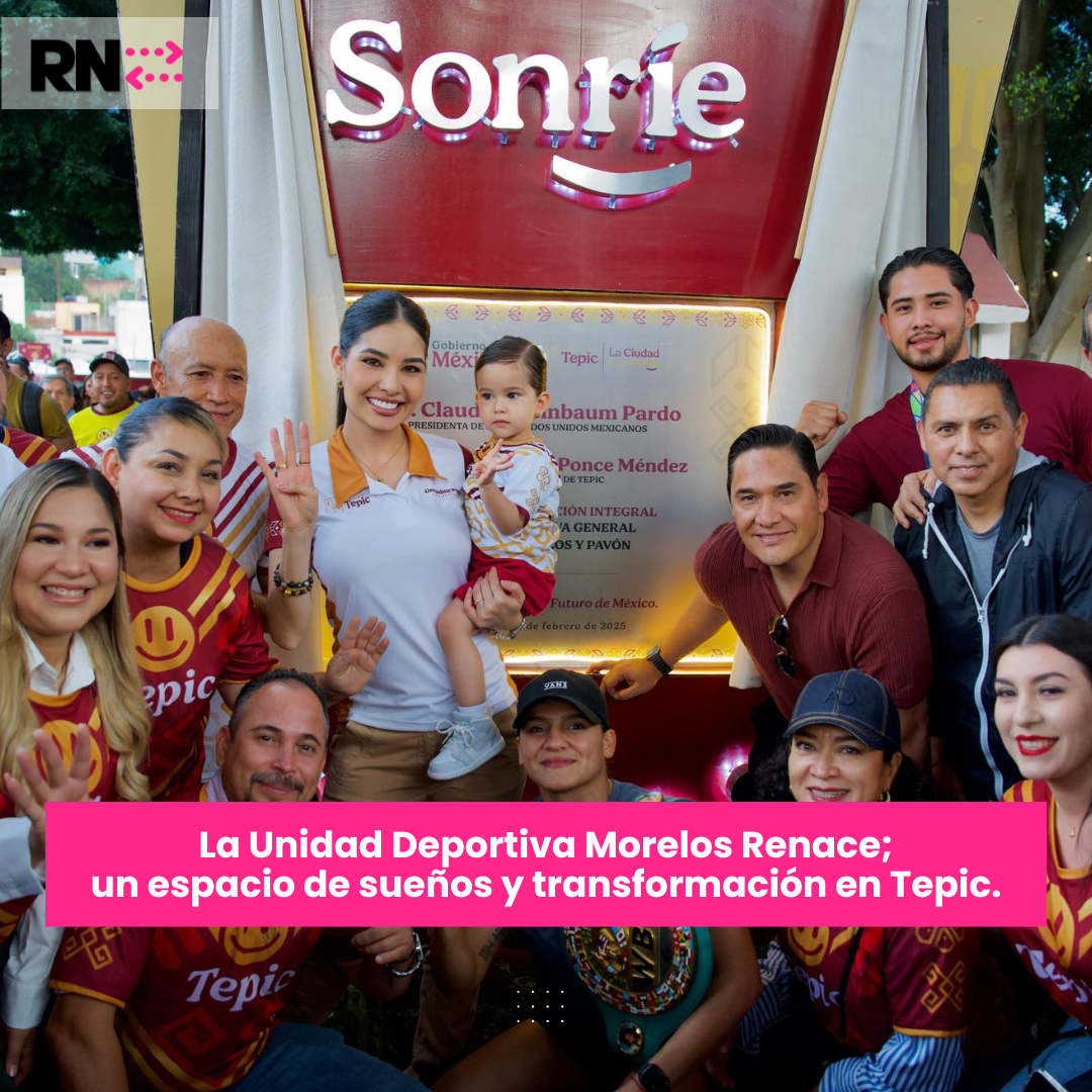 ¡LA UNIDAD DEPORTIVA MORELOS RENACE EN TEPIC!