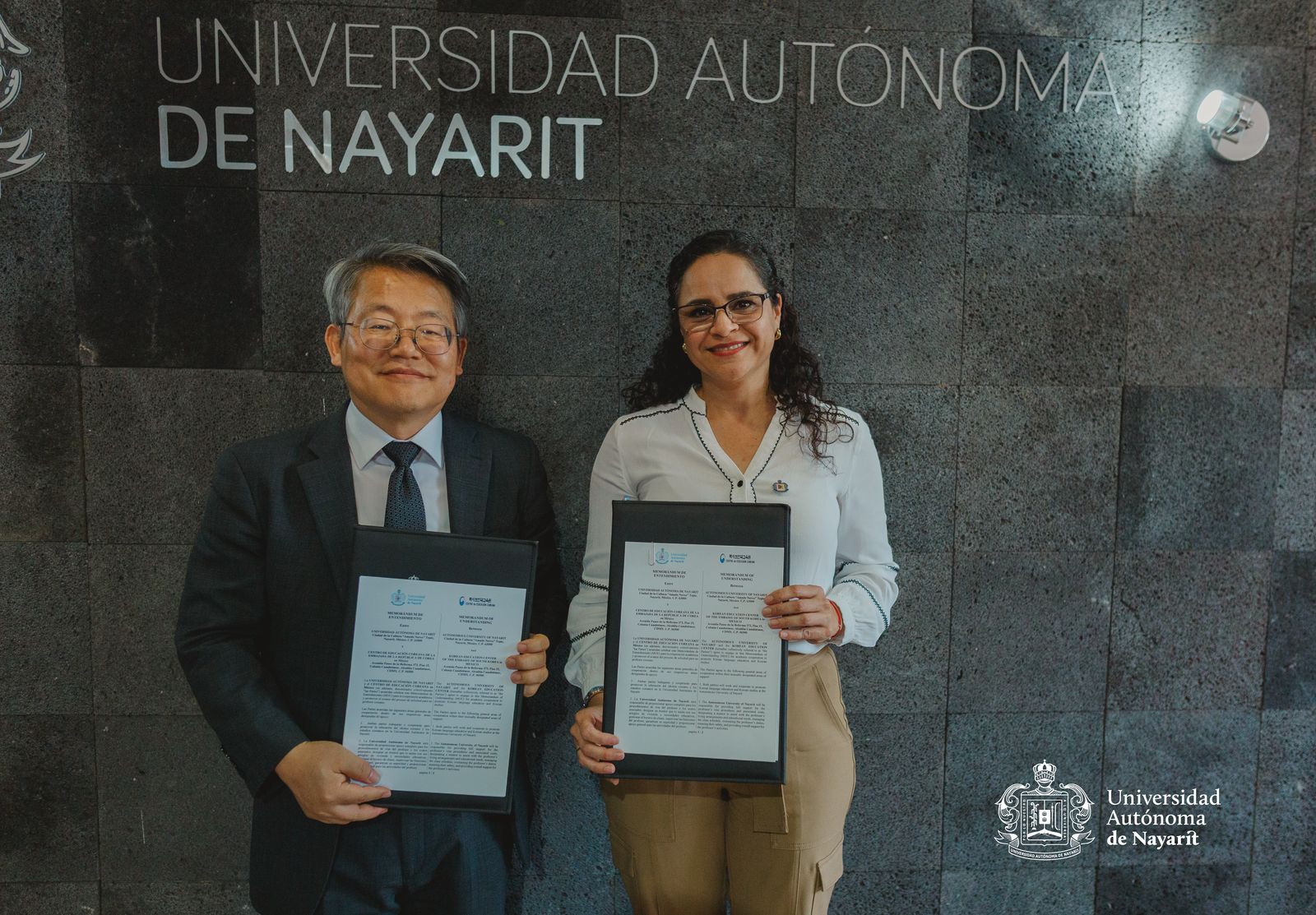 UAN y Embajada de Corea firman acuerdo para promover estudios coreanos