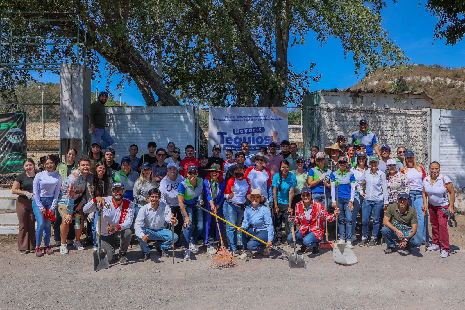 UAN se une al movimiento #TequiosPorLaPaz: Jóvenes transforman espacios públicos y promueven cultura de paz