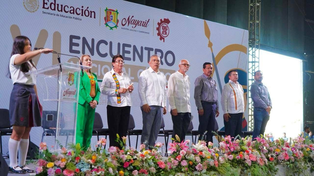 Gobernador Navarro inaugura encuentro cívico nacional que reúne a lo mejor de la juventud mexicana