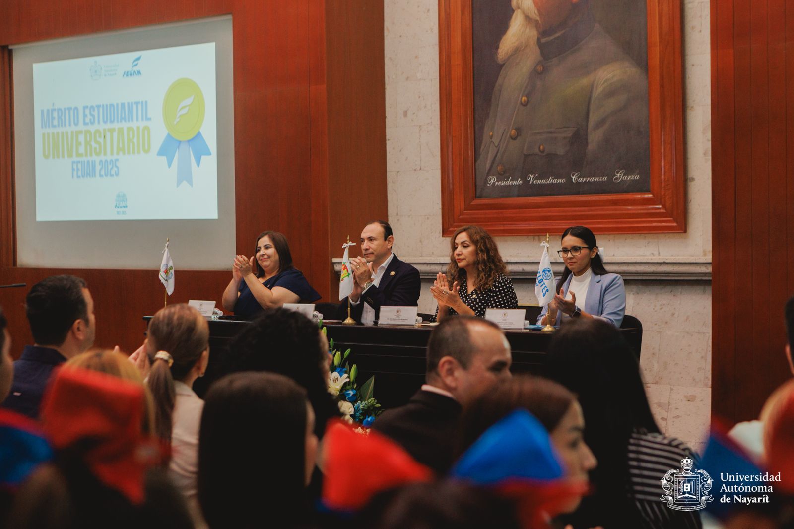 FEUAN celebra 44 años de lucha estudiantil y reconoce excelencia académica en la UAN