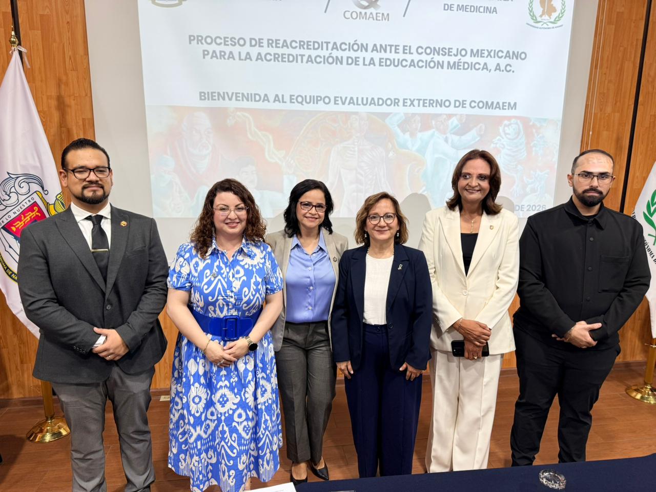 UAN recibe evaluadores del COMAEM para reacreditación de la Licenciatura en Medicina